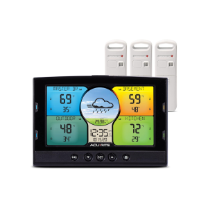 AcuRite Multi-Room Weather Station with Wireless Indoor/Outdoor Thermometer 